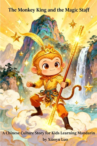 The Monkey King and the Magic Staff cover