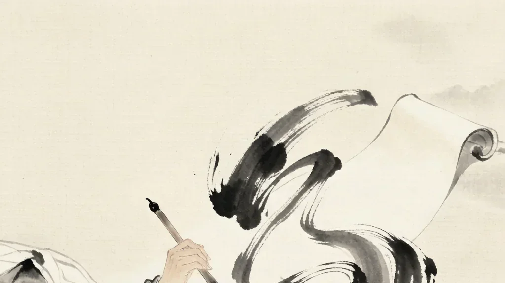 Grass Script: The Dance of the Brush (草书)