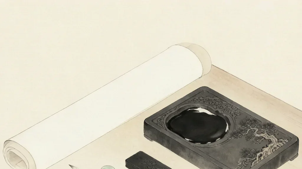 The Four Treasures of the Study (文房四宝)