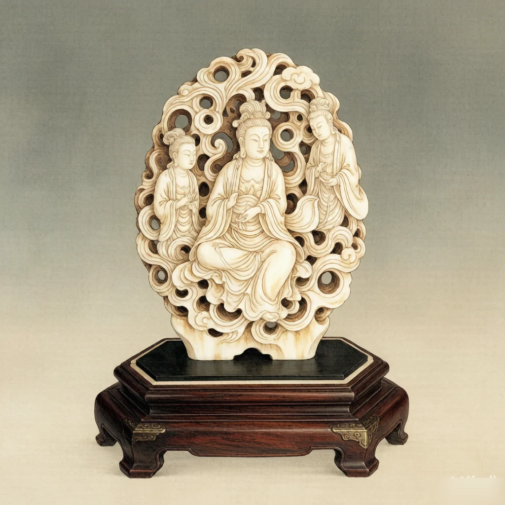 Bone Carving: The Ancient Art of the Animal Remains — gongbi style painting