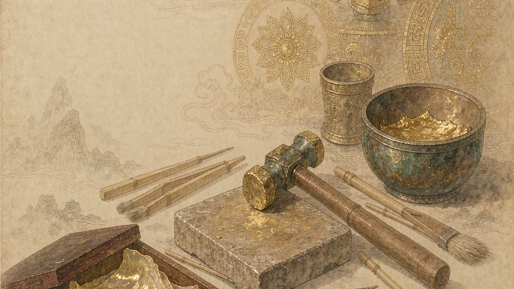 Gold Foil: The Art of the Hammered Leaf