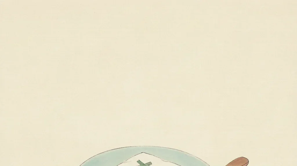 Tofu: China's Gift to World Cuisine (豆腐) — gongbi style painting