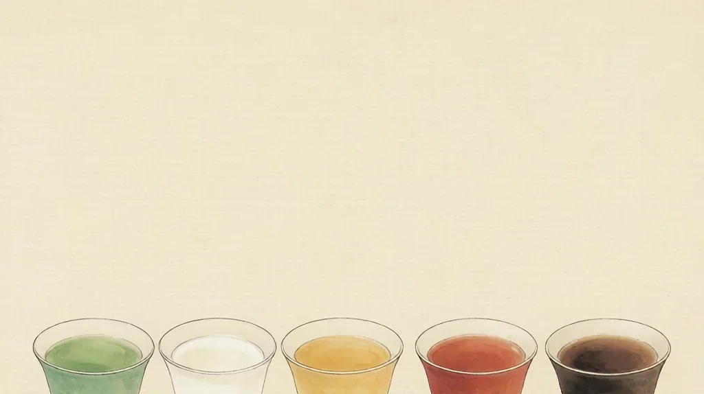 Chinese Tea Types (中国六大茶类) — Six Major Tea Categories