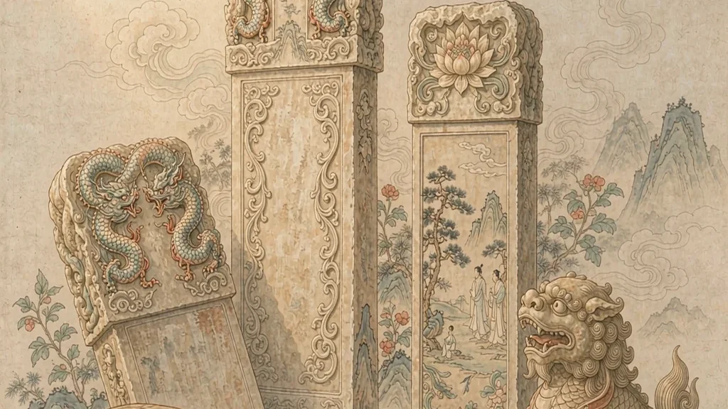 Stone Stele Carving: Text and Image in Rock