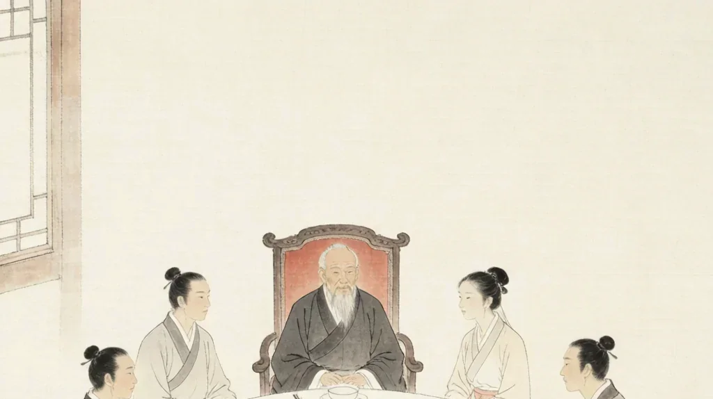 Seating and Rank at the Table (座次尊卑)