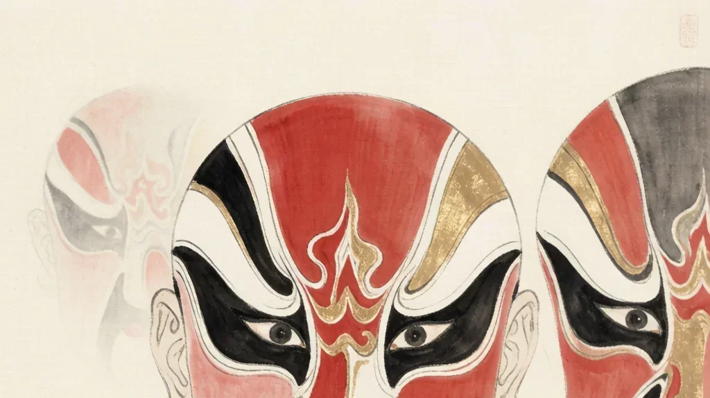 The Opera Facial Makeup