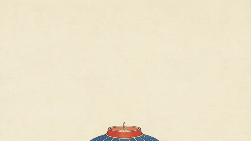 Chinese Lanterns: Illuminating Tradition — gongbi style painting