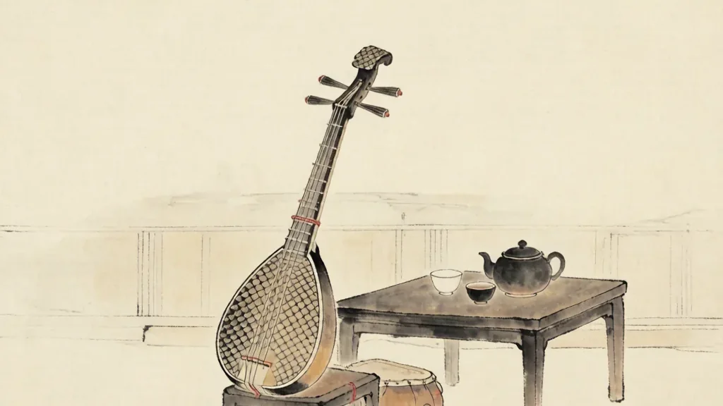 The Sanxian: The Three-String Lute of the North