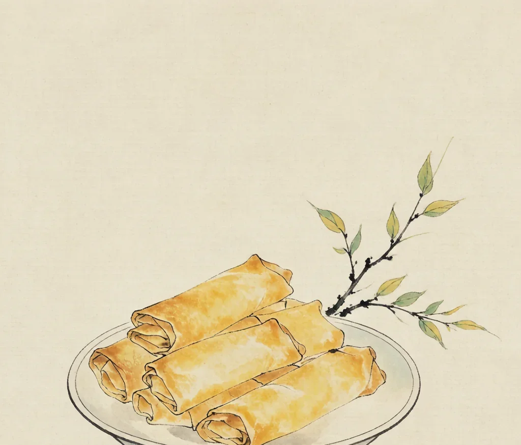 Spring Rolls: Crispy Gold Bars of Spring