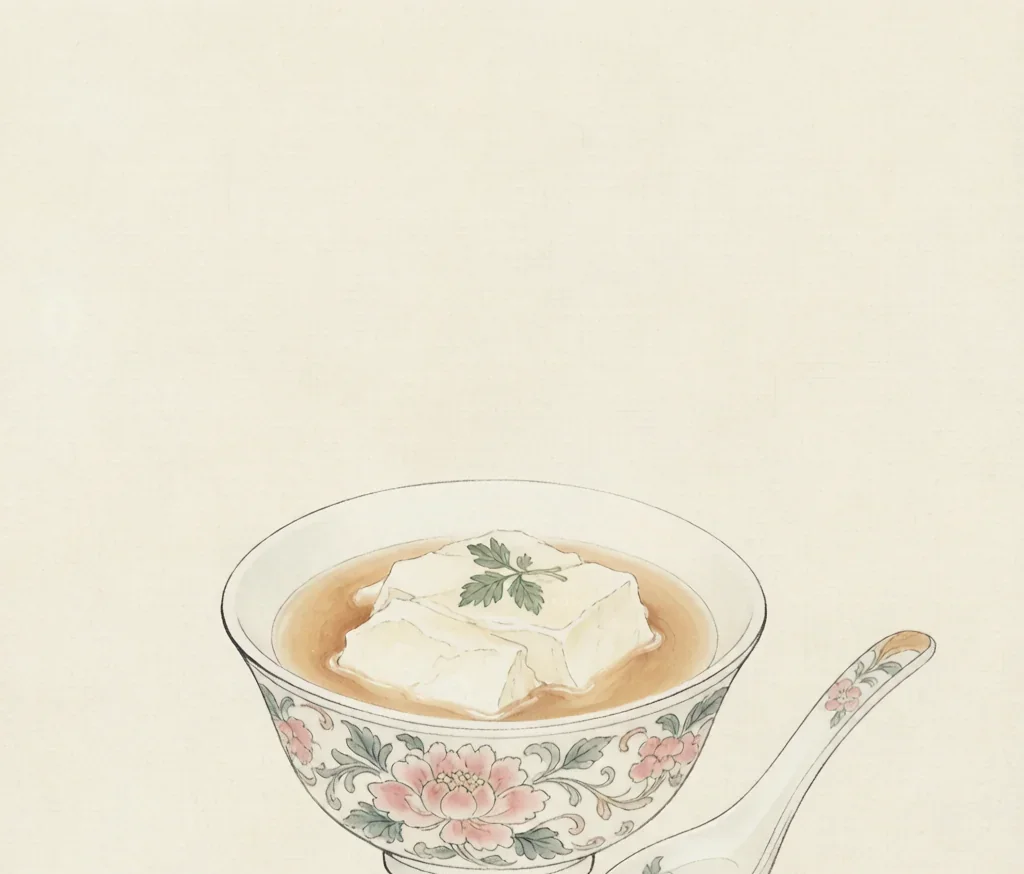 Douhua: Silken Tofu Pudding