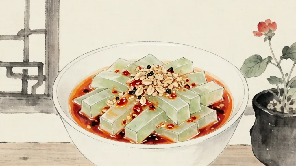 Liangfen: Mung Bean Jelly