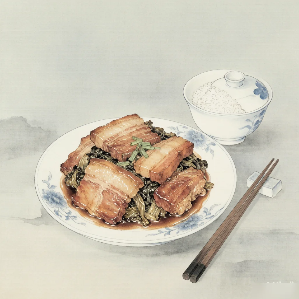 Meicai Kou Rou: The Sweet and Savory Pork Belly