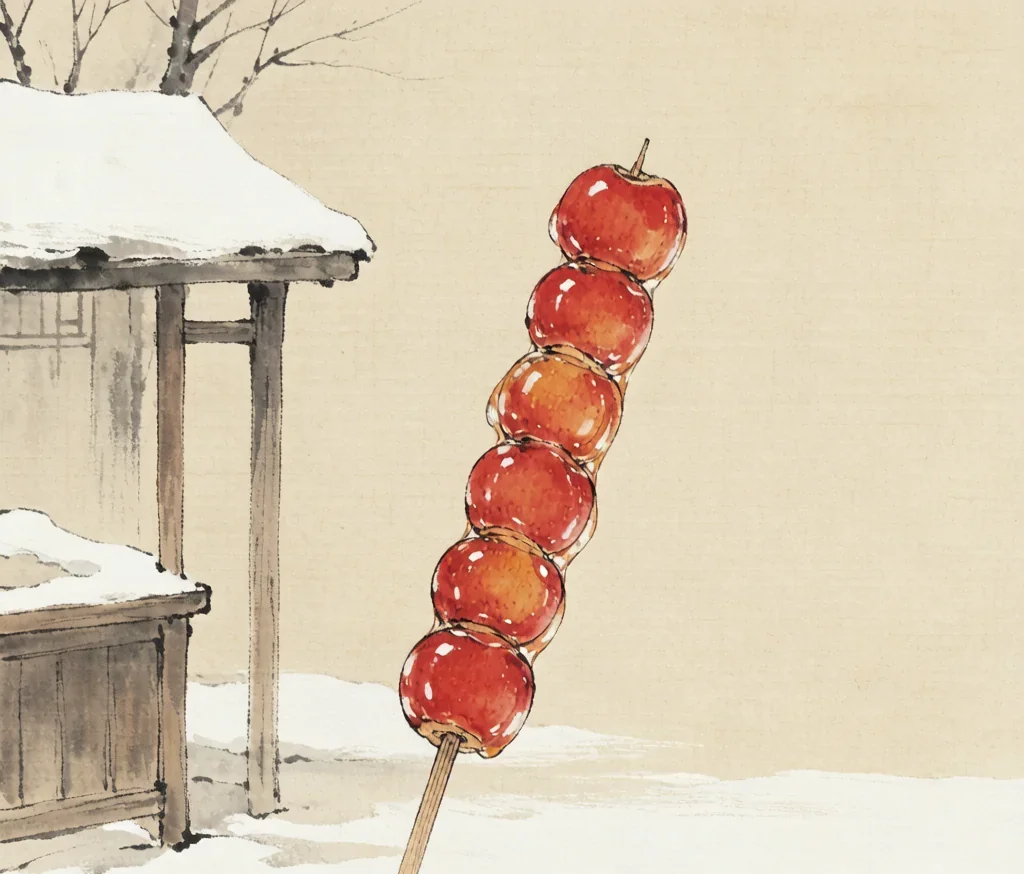 Tanghulu: Candied Hawthorn on a Stick