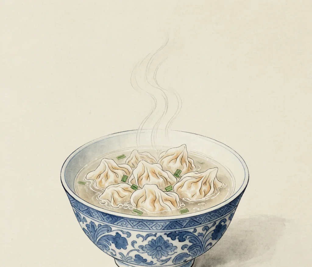 Wonton: The Little Swimming Dumpling