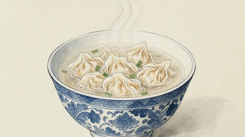 Wonton: The Little Swimming Dumpling