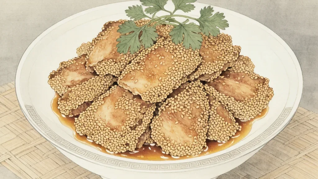 Sesame Meat: The Aromatic Dish of the North