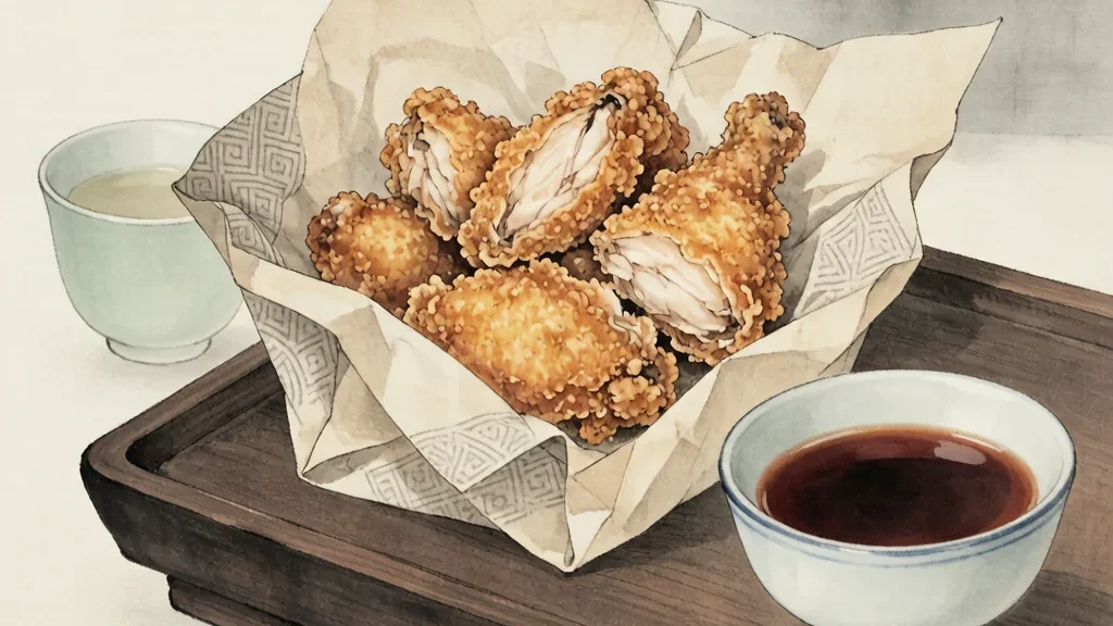 Paper-Wrapped Fried Chicken: A Cantonese Delight