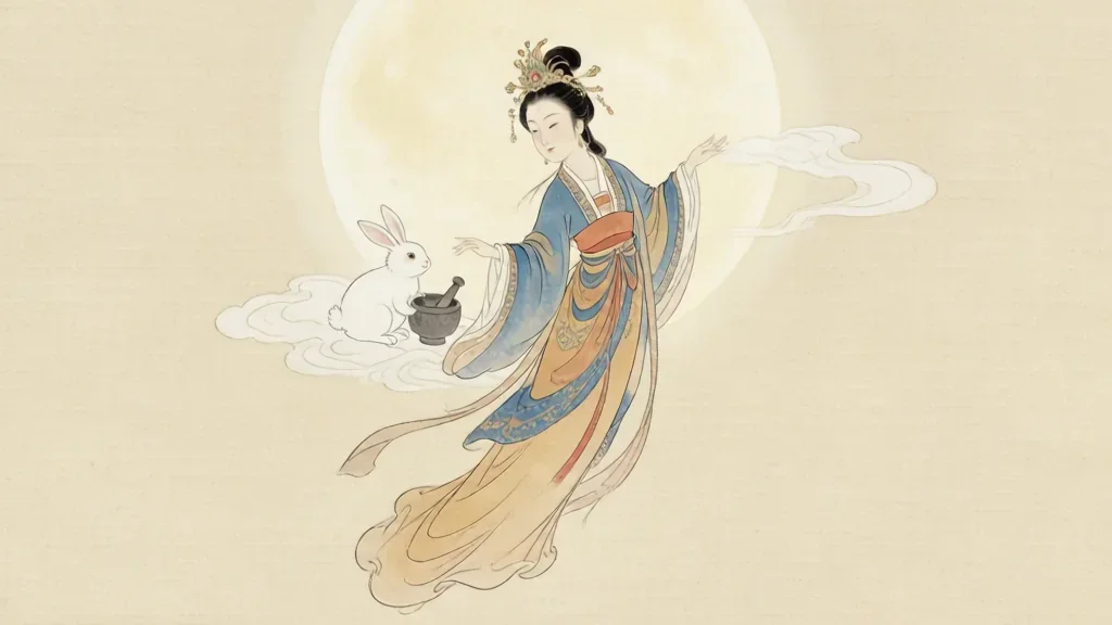 Chang'e and the Moon