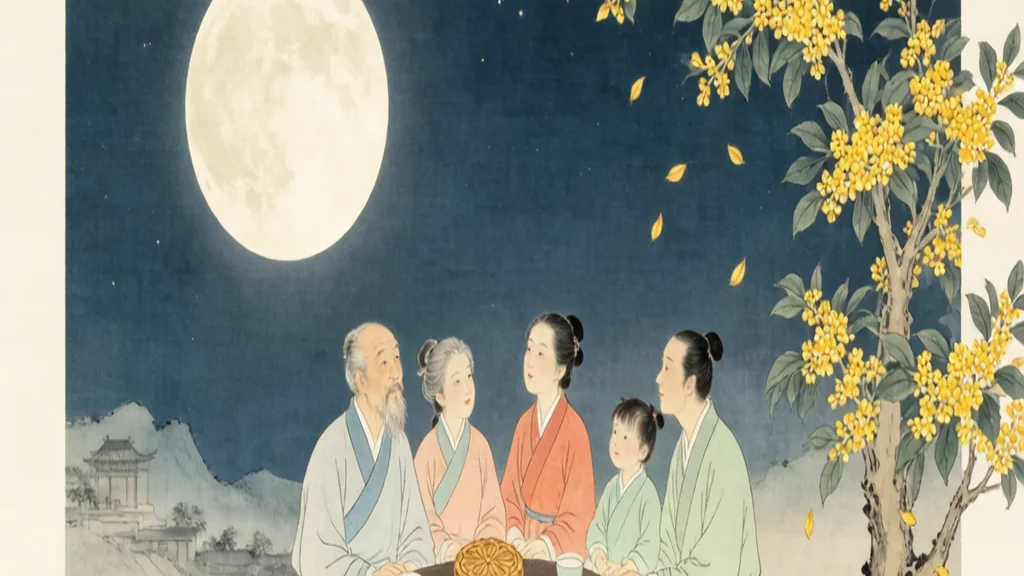 The Mid-Autumn Festival: Mooncakes, Moons, and Family Reunion