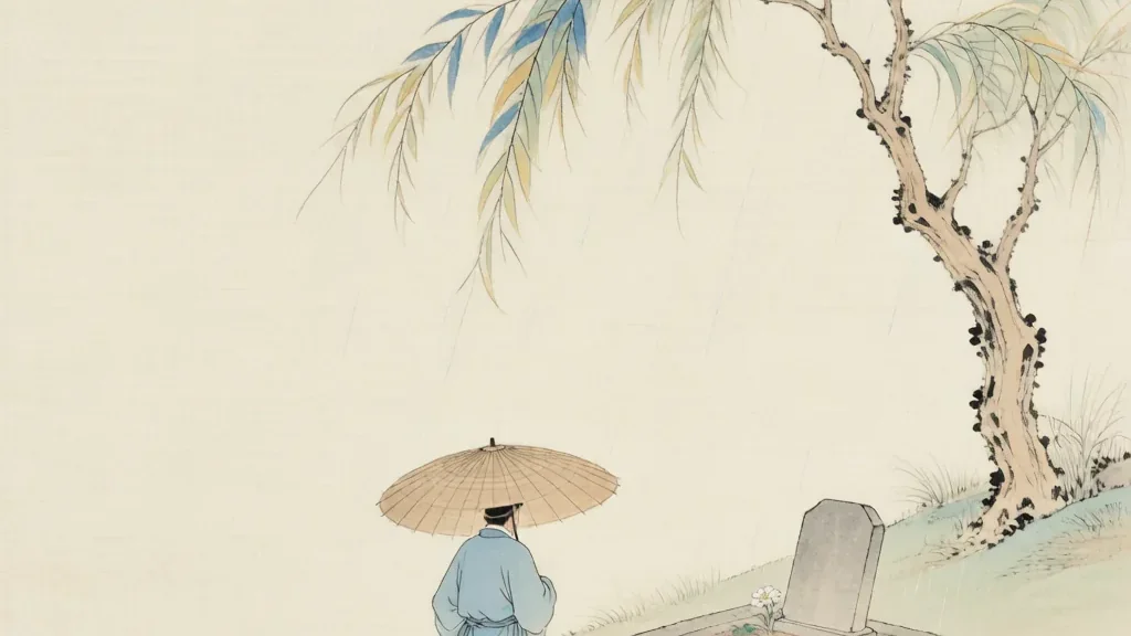 Qingming: Sweeping the Graves in Spring Rain