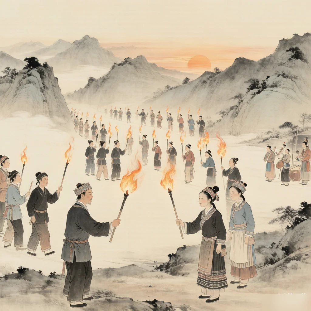 The Torch Festival: Fire of the Yi Mountains