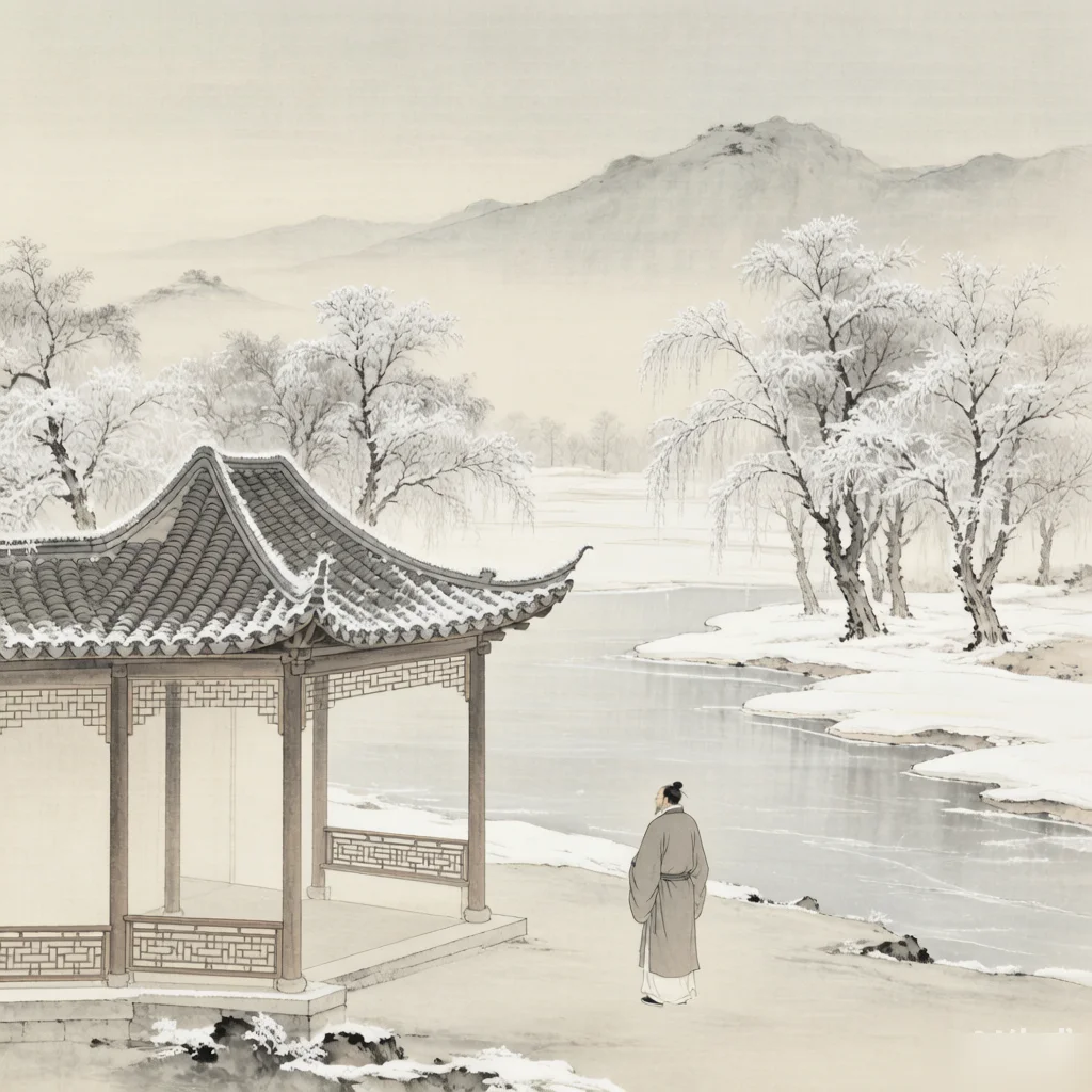 Frost Descent: The White Blanket