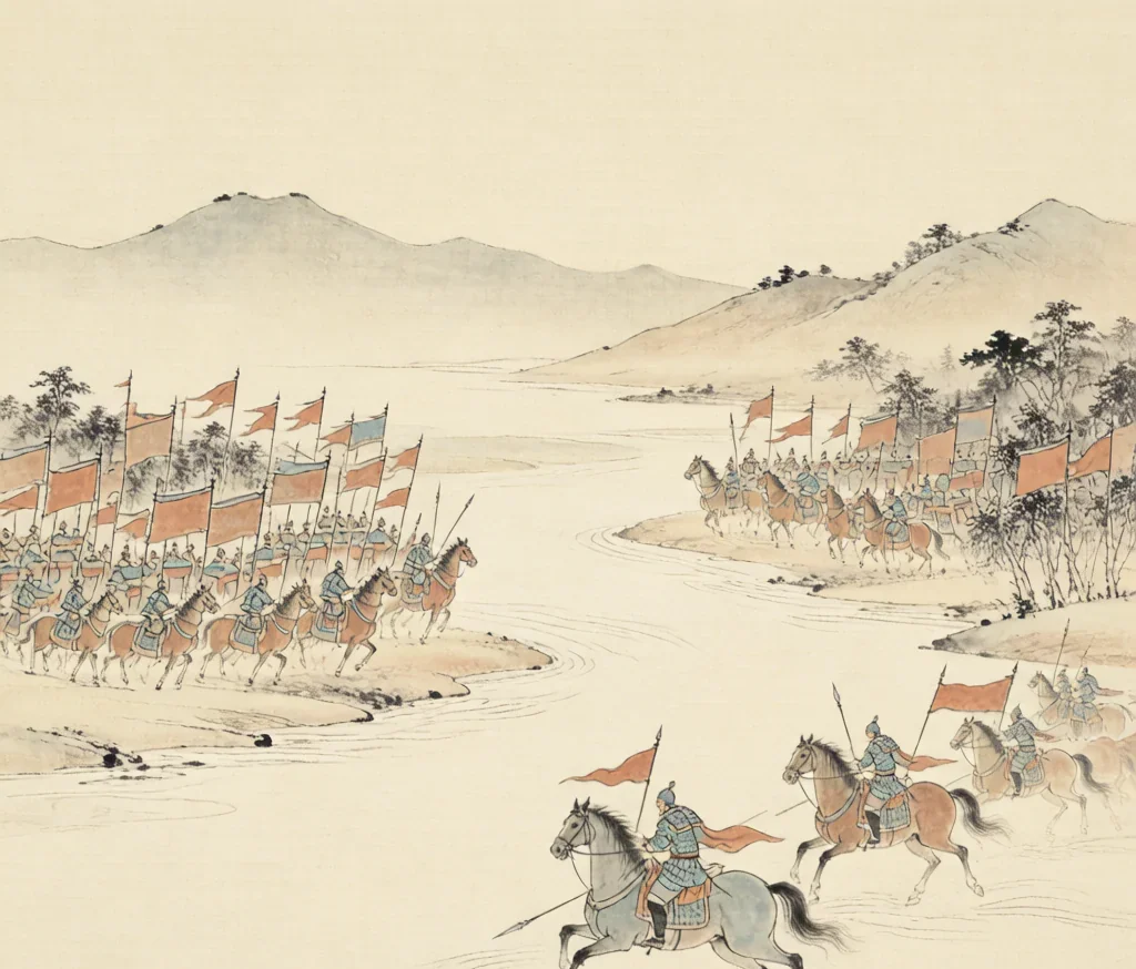 The Battle of Fei River (淝水之战)