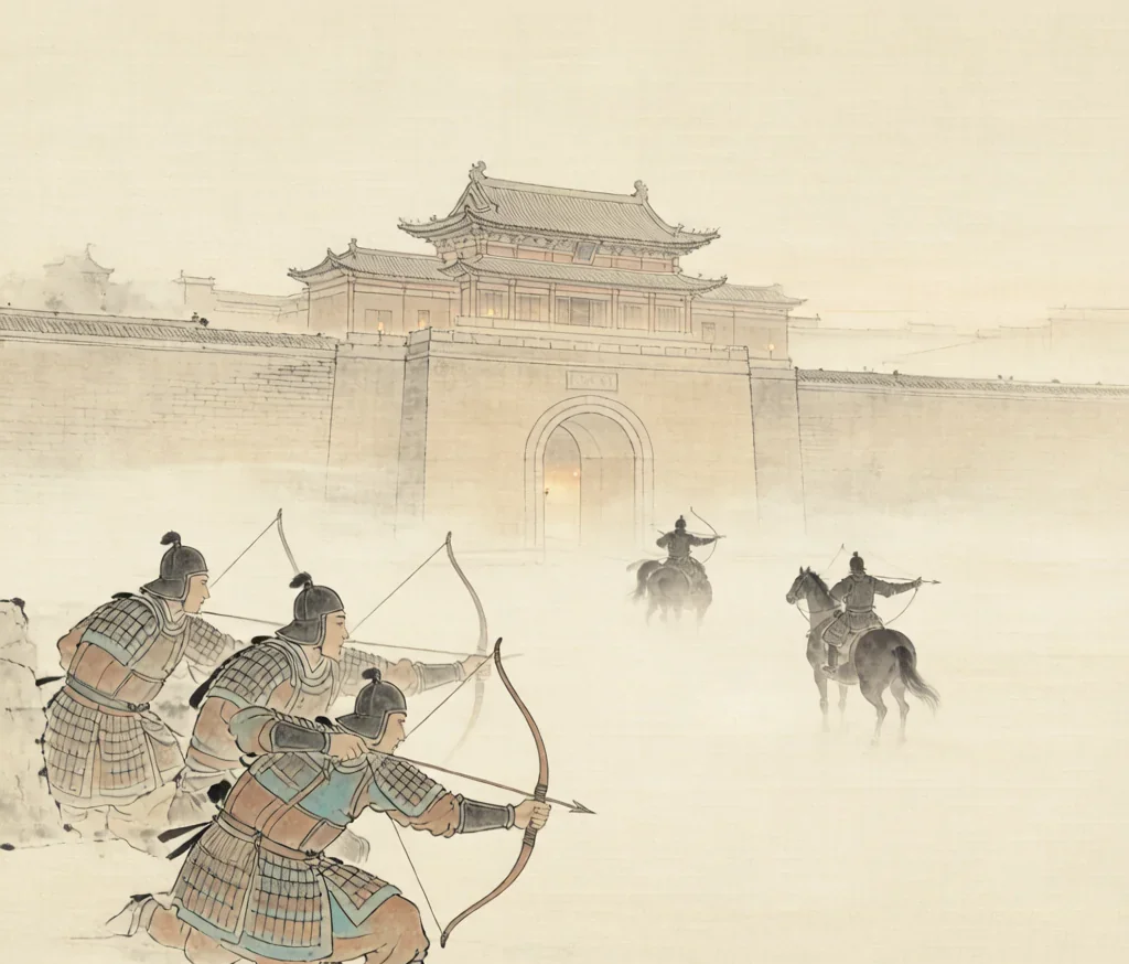 The Xuanwu Gate Incident (玄武门之变)