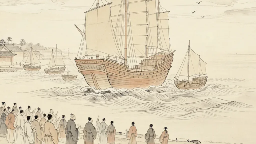 Zheng He's Voyages (้ๅไธ่ฅฟๆด)