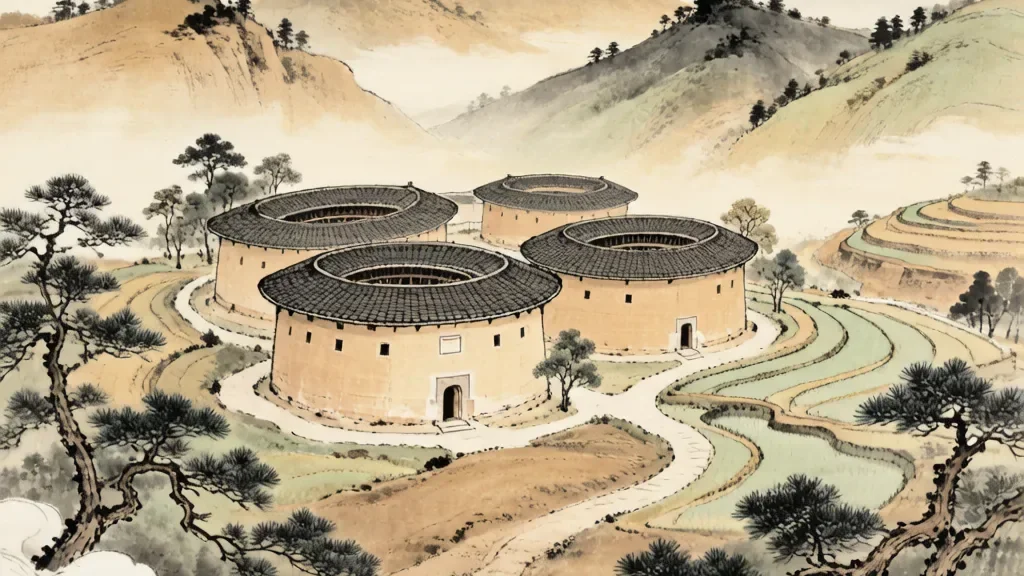 Fujian Tulou (福建土楼) — Hakka Earthen Fortresses as World Heritage