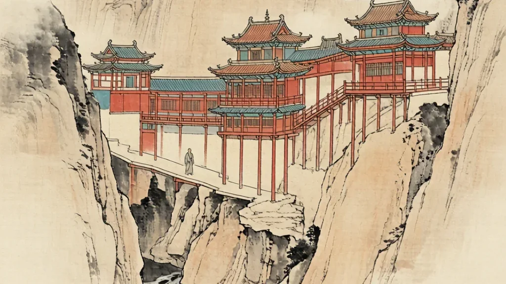 The Hanging Temple: A Monastery on the Cliff