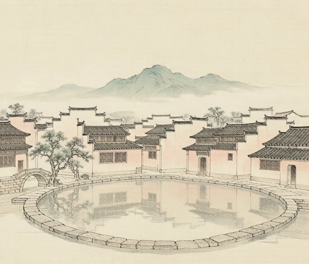 Hongcun: The Village Painted Like a Buffalo