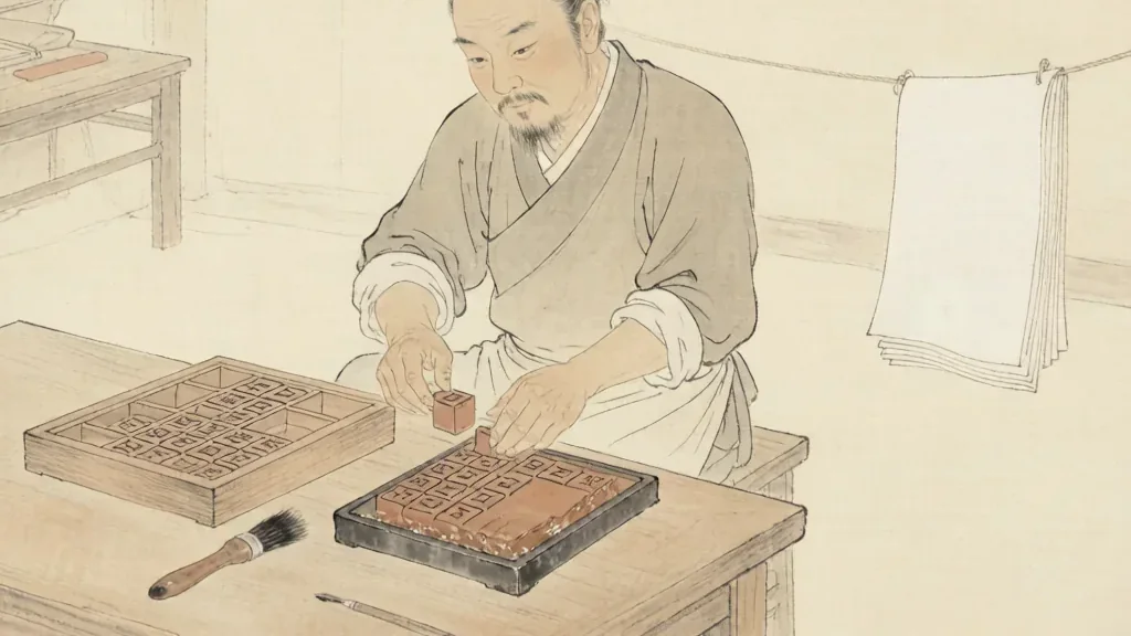 Movable Type Printing: Bi Sheng's Invention 400 Years Before Gutenberg