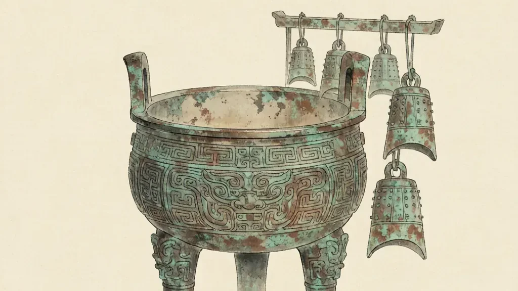 Bronze Inscriptions (金文): Writing on Ritual Vessels