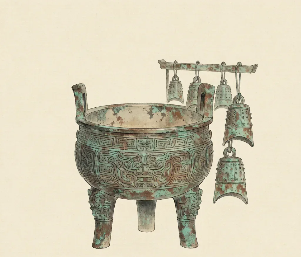 Bronze Inscriptions (金文): Writing on Ritual Vessels