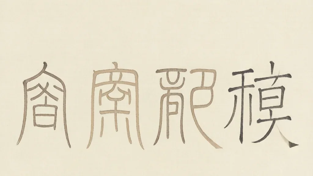 The Evolution of Script Styles
