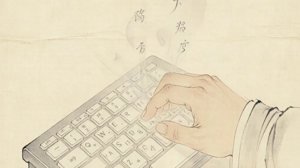 Typing Chinese: Input Methods from Wubi to Pinyin