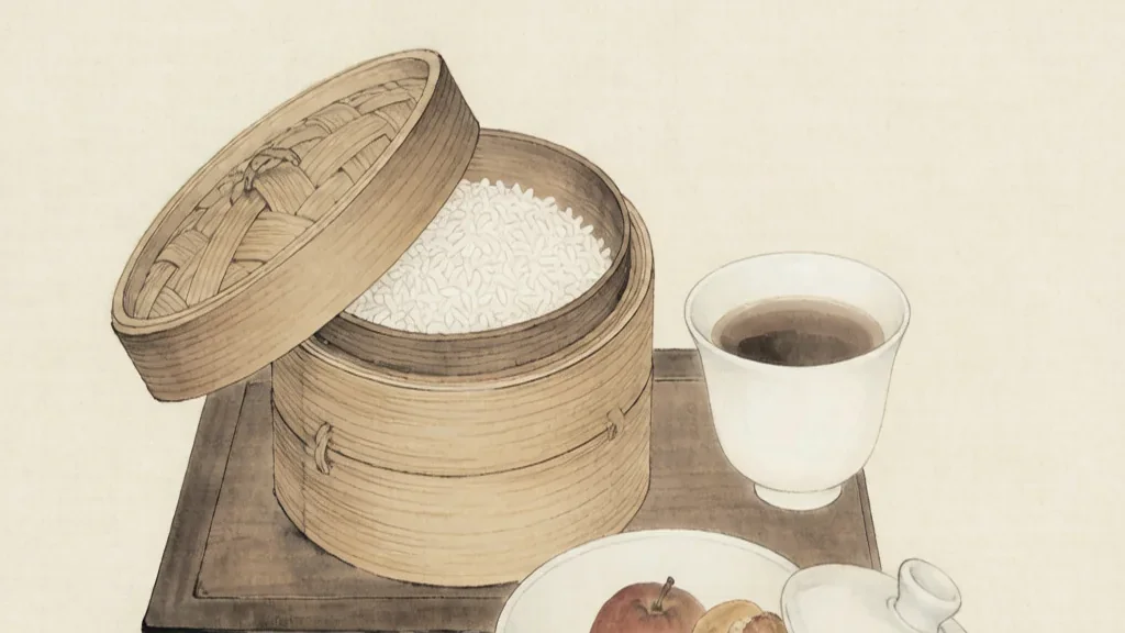 Food Characters: Rice, Tea, and the Characters of Eating