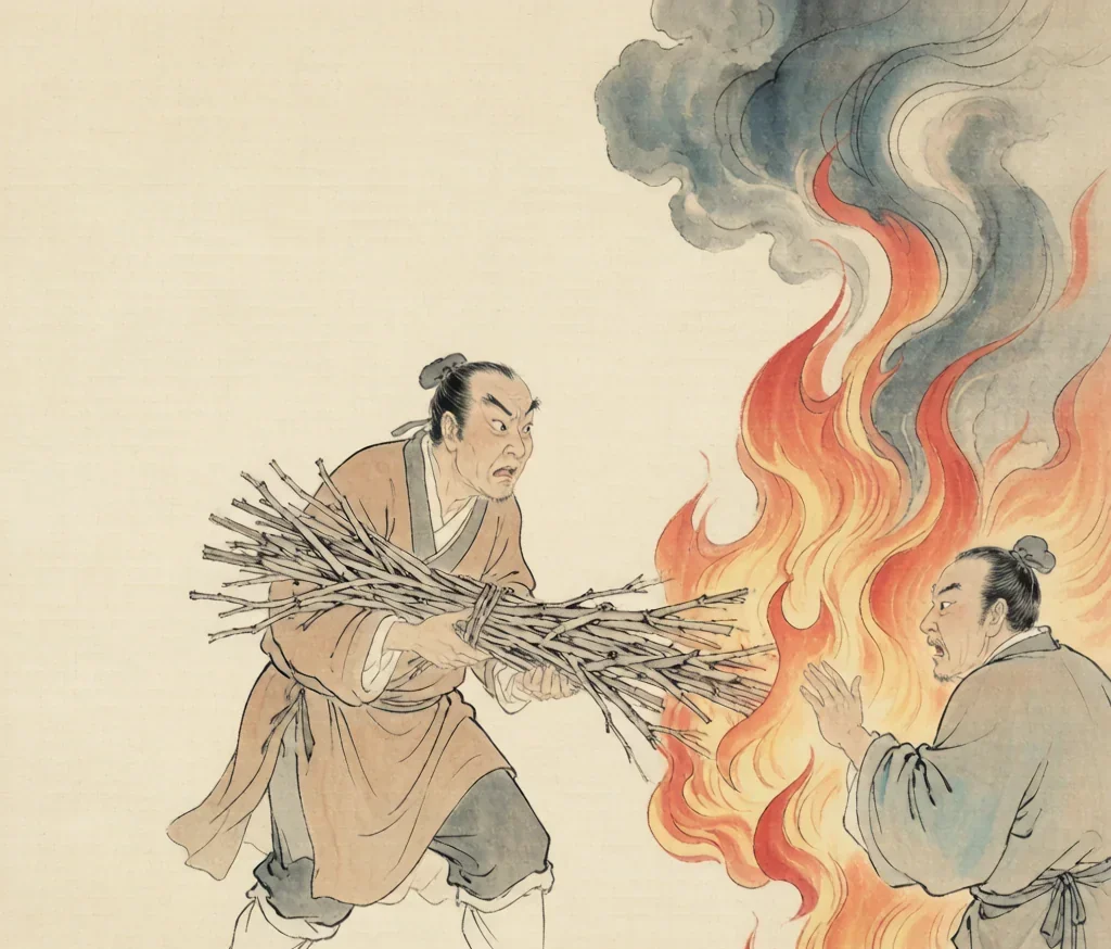 Carrying Faggots to Fight a Fire