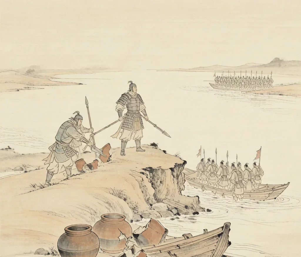 Breaking the Cauldrons and Sinking the Boats: Xiang Yu's All-or-Nothing Gamble