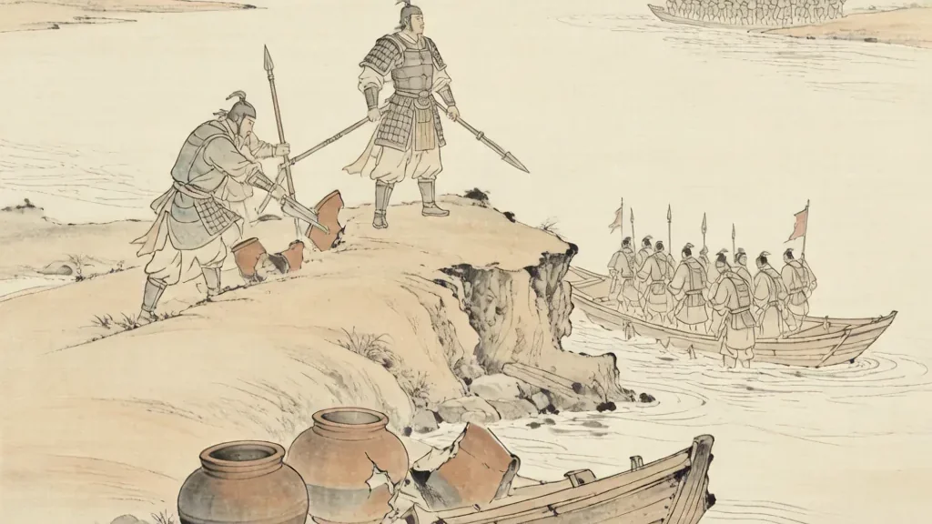 Breaking the Cauldrons and Sinking the Boats: Xiang Yu's All-or-Nothing Gamble