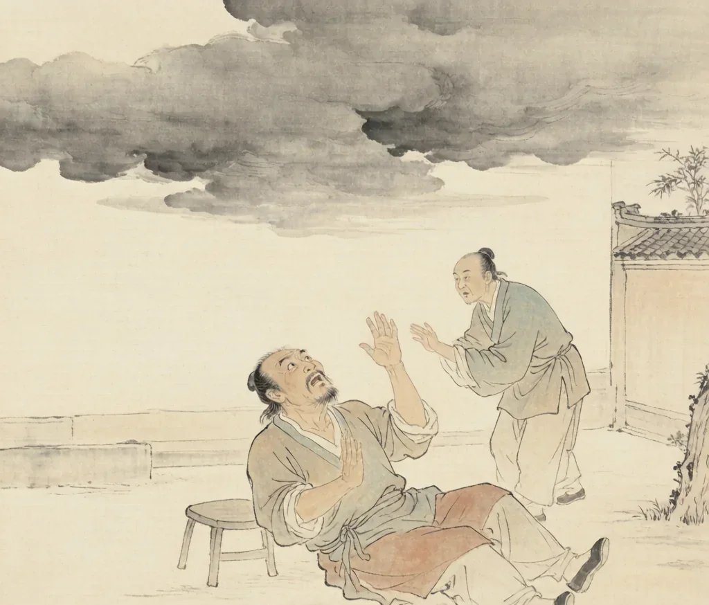 The Man of Qi Who Worried the Sky Would Fall: A Fable of Unnecessary Anxiety