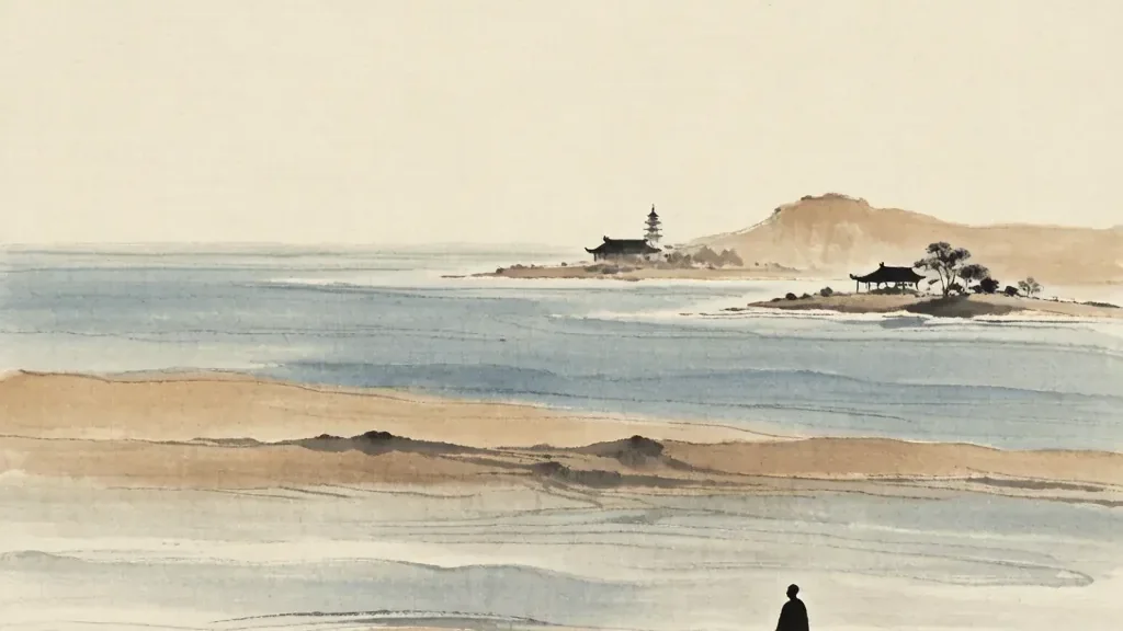 Gazing at the Ocean and Sighing