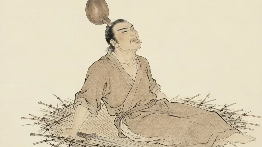 Sleeping on Brushwood and Tasting Gall: King Goujian's Vow of Vengeance