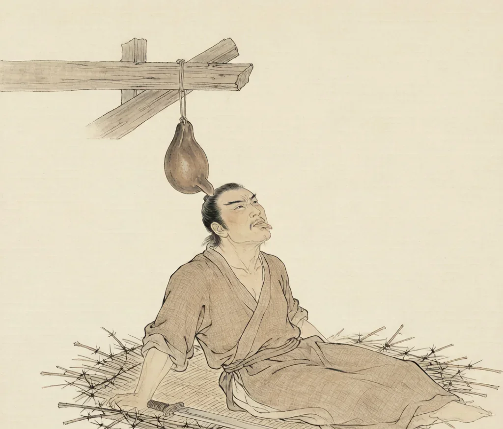 Sleeping on Brushwood and Tasting Gall: King Goujian's Vow of Vengeance