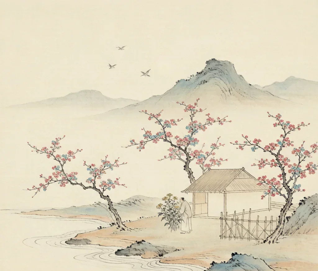 Tao Yuanming (陶渊明): The Hermit Poet of the Peach Blossom Spring