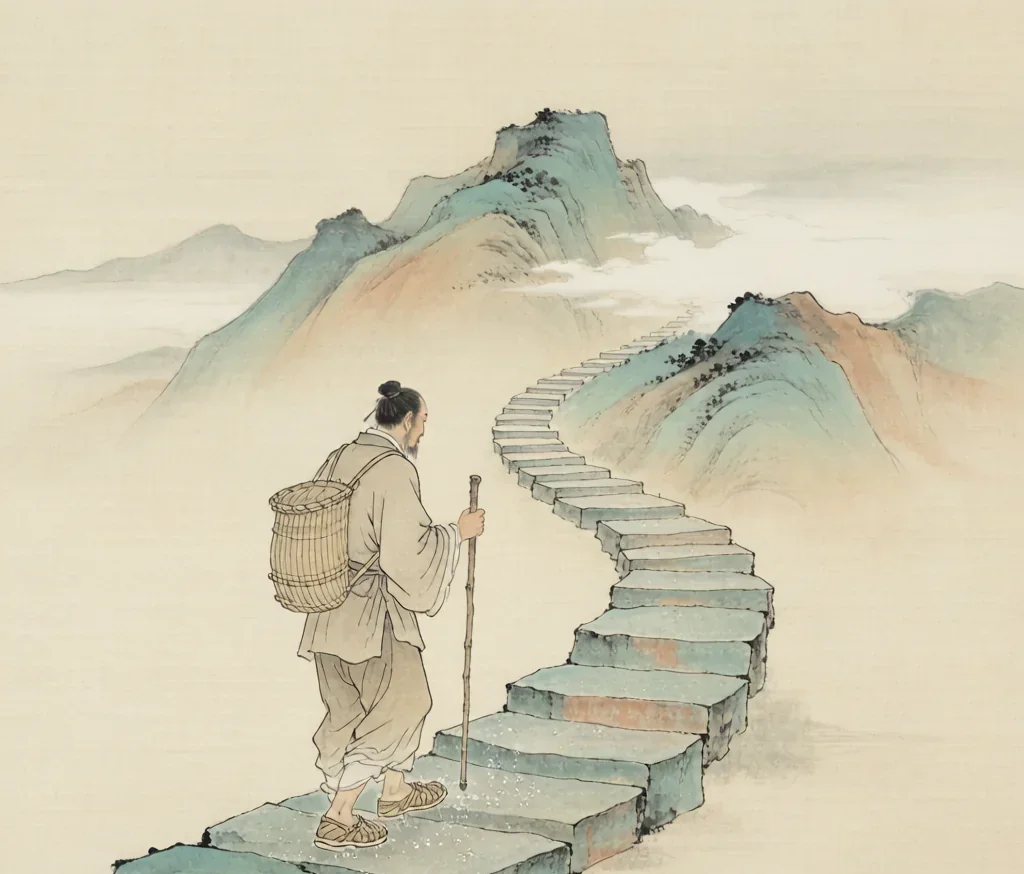 A Journey of a Thousand Miles Begins Beneath the Feet (千里之行始于足下)