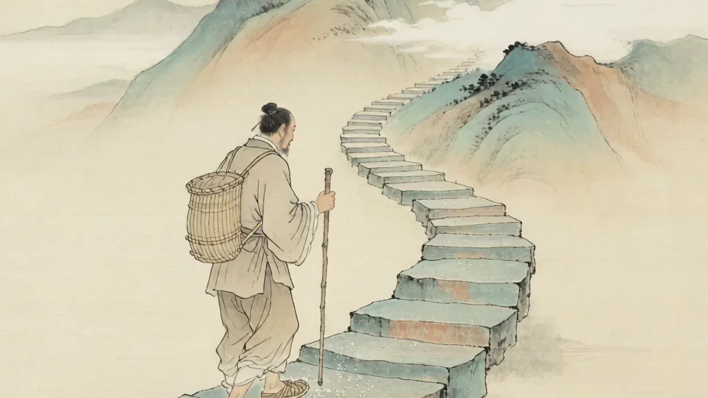 A Journey of a Thousand Miles Begins Beneath the Feet (千里之行始于足下)