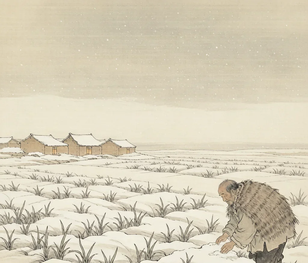 Auspicious Snow Promises a Good Harvest (瑞雪兆丰年)