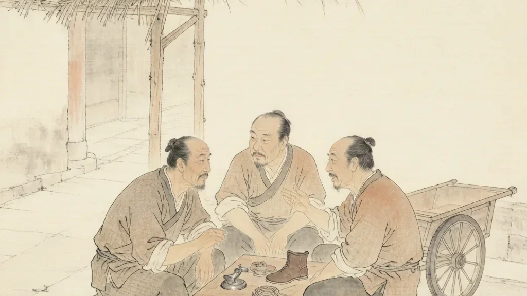 Three Cobblers Outwit Zhuge Liang (三个臭皮匠)
